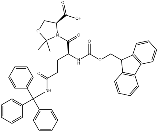 Fmoc-GIn(Trt)-Ser[PSI(Me,Me)Pro]-OH