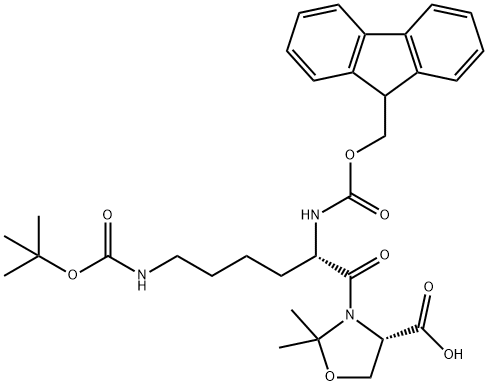 Fmoc-Lys(Boc)-Ser[PSI(Me,Me)Pro]-OH